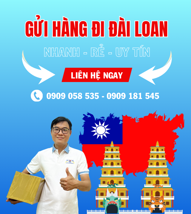 gửi hàng đi Đài Loan