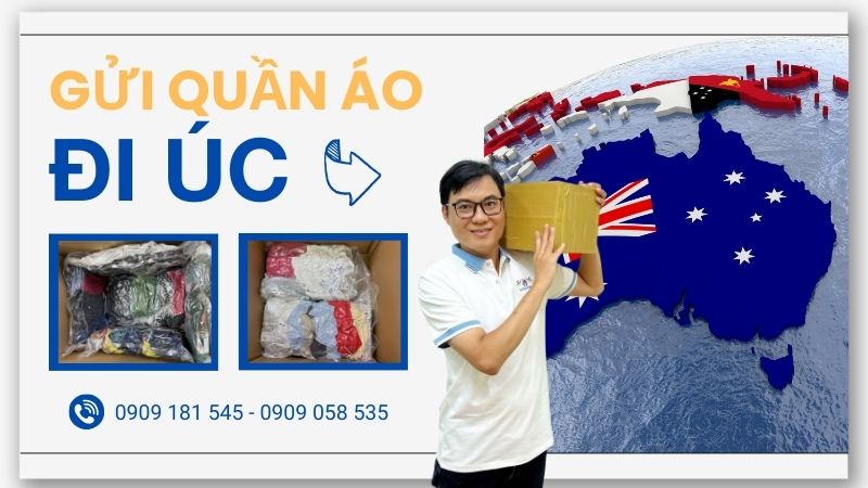 Gửi quần áo đi Úc